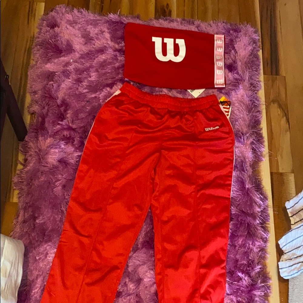 Wilson Brand Set - Tube Top with Sweatpants